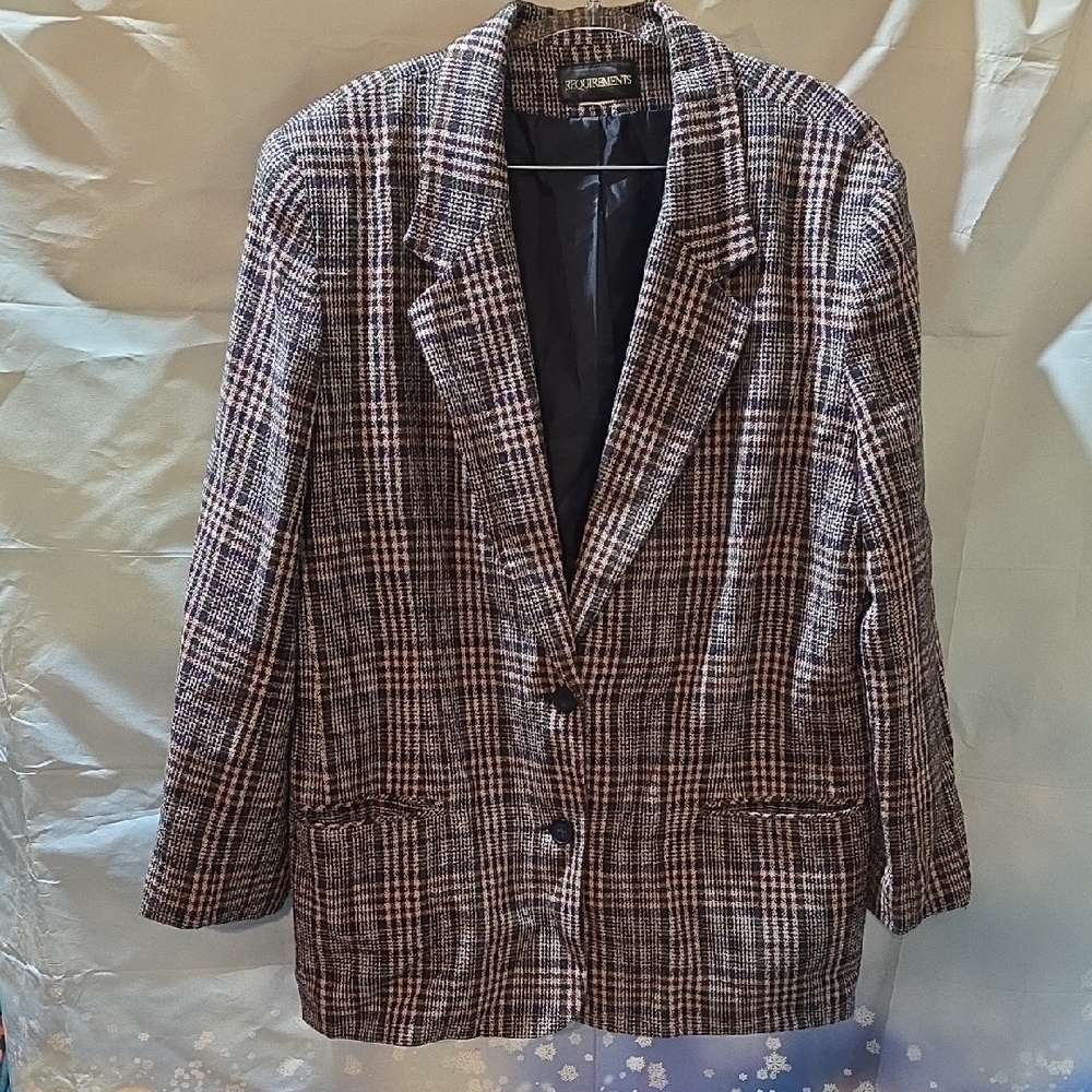 Requirements Multicolor Tweed Blazer 5L
